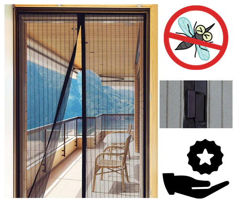 Malla Magnetica Para Puerta 210 X 100 cm