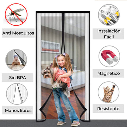Malla Magnetica Para Puerta 210 X 100 cm