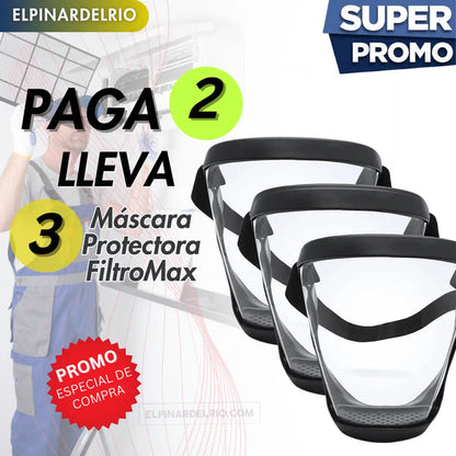 Mascara Protectora Filtro Max 50% OFF