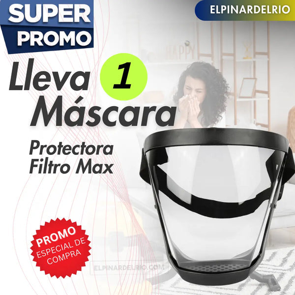 Mascara Protectora Filtro Max 50% OFF