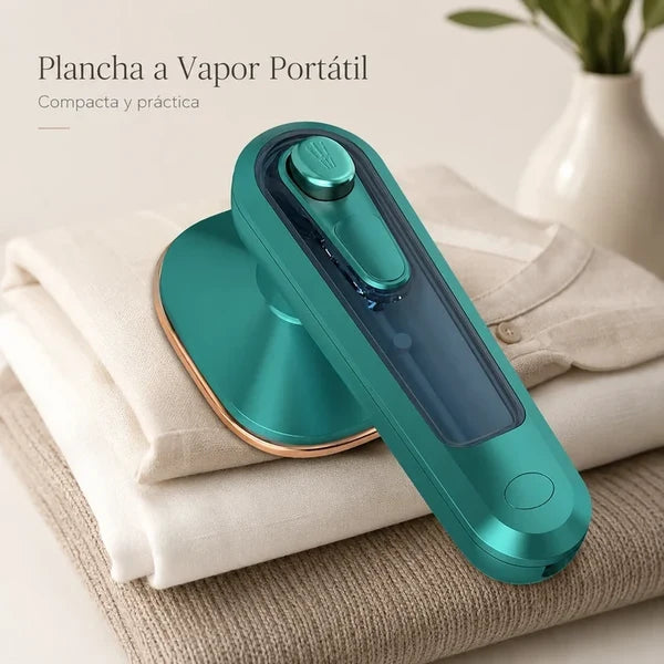 Mini Plancha a Vapor Portátil: Ropa Impecable en Segundos