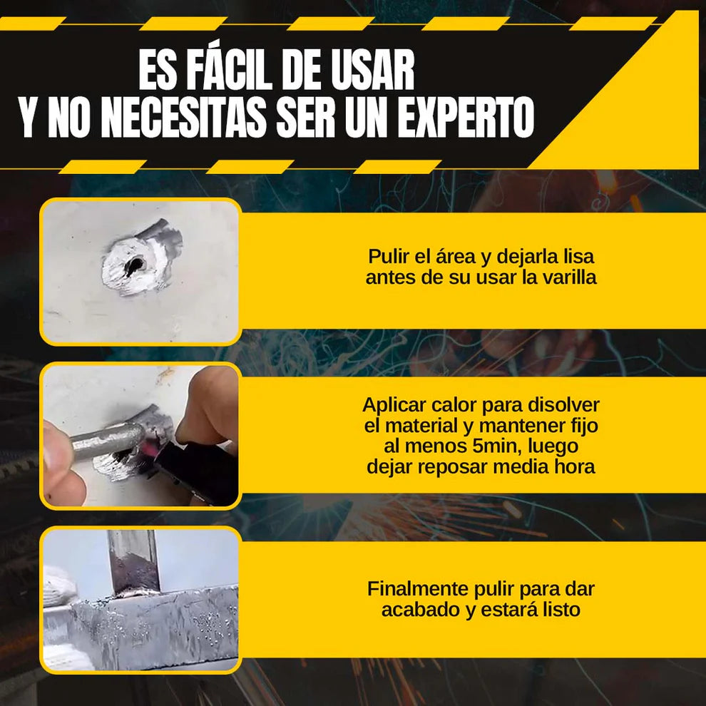 VARILLA DE SOLDADURA UNIVERSAL ⚡🔥 PROMO 3 UNIDADES 🔥⚡