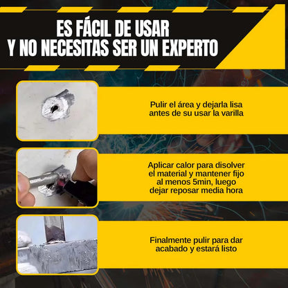 VARILLA DE SOLDADURA UNIVERSAL ⚡🔥 PROMO 3 UNIDADES 🔥⚡