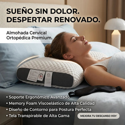 Orthopedic Sleep™ Almohada Ortopédica - Despídete de tus molestias musculares en una noche