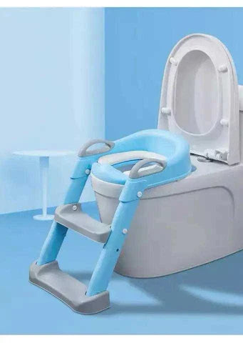 Adaptador inodoro con escalera para niños🚽