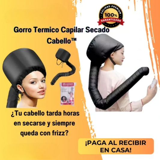 Gorro Térmico Capilar Secado Cabello™