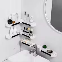 Estante Organizador Ajustable para Baño – Porta Productos de Aseo y Ducha