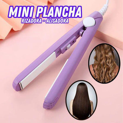 Mini Plancha Alisadora de Cabello – Compacta y Portátil