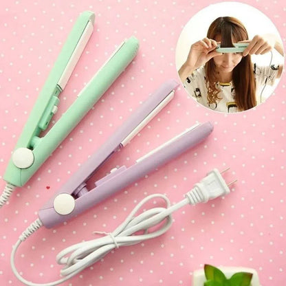 Mini Plancha Alisadora de Cabello – Compacta y Portátil