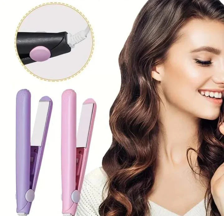 Mini Plancha Alisadora de Cabello – Compacta y Portátil