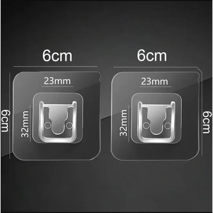 Estante de baño organizador adhesivo (combo 2x1)