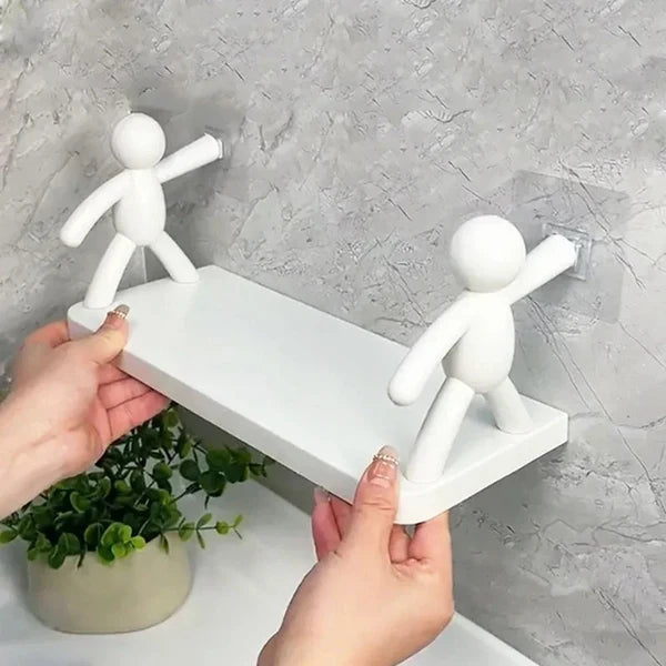 Estante de baño organizador adhesivo (combo 2x1)