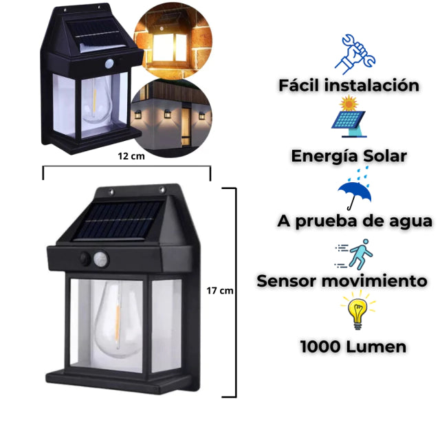 Luz Solar Sensor Movimiento (ENVÍO GRATIS)