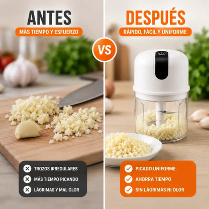 MiniChef Pro – Deja de perder tiempo picando a mano cada vez que cocinas