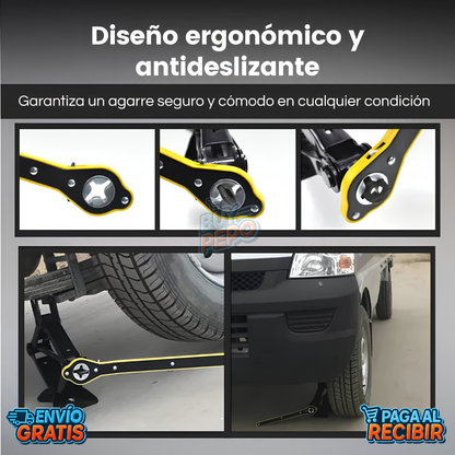 LiftPro™ 🚗 - Llave para gata ⚙️