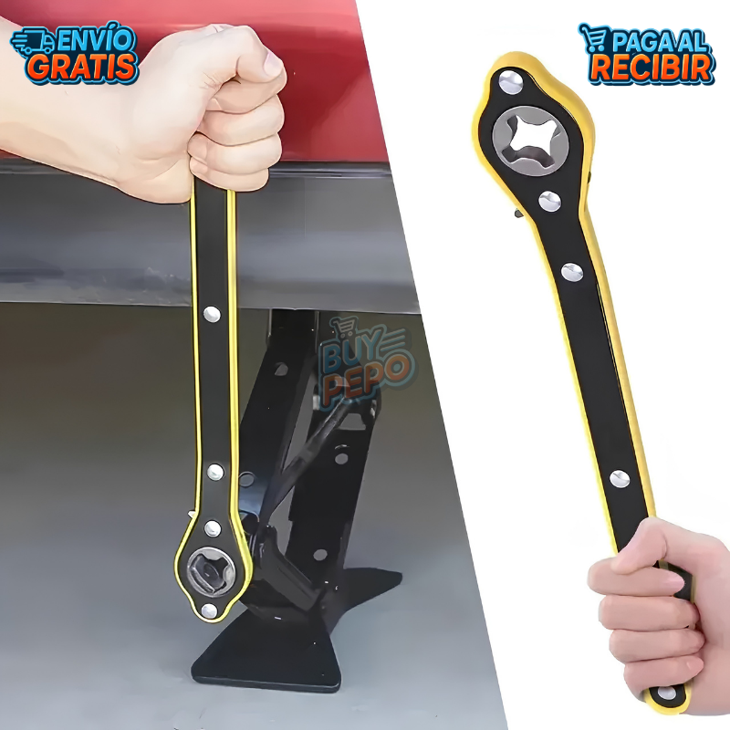 LiftPro™ 🚗 - Llave para gata ⚙️