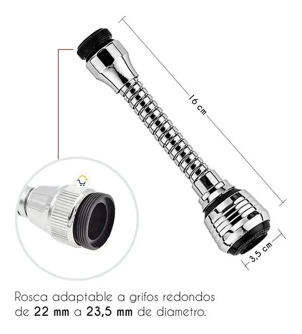 Rociador Flexi para Fregadero