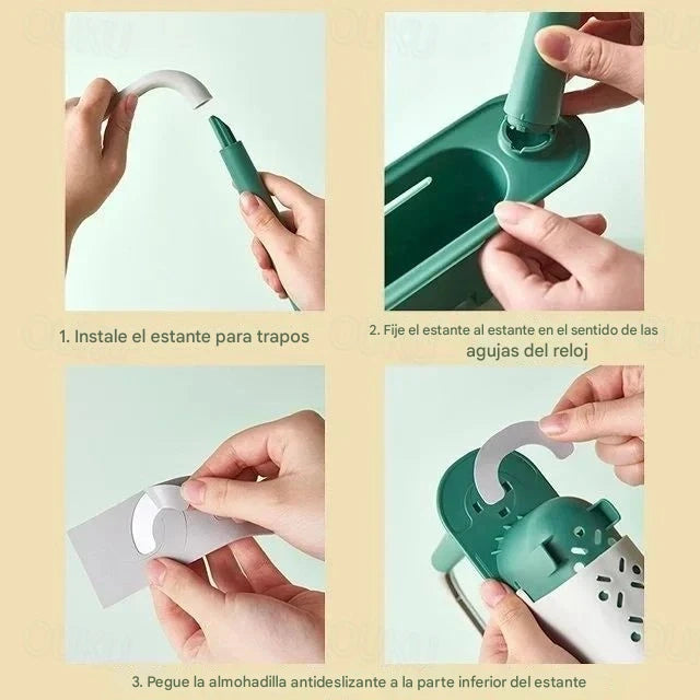 Estante de Fregadero Telescópico
