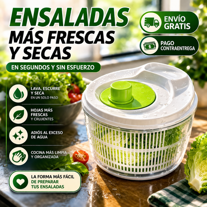 Salad Spinner® - Escurridor Verdura Centrifugador