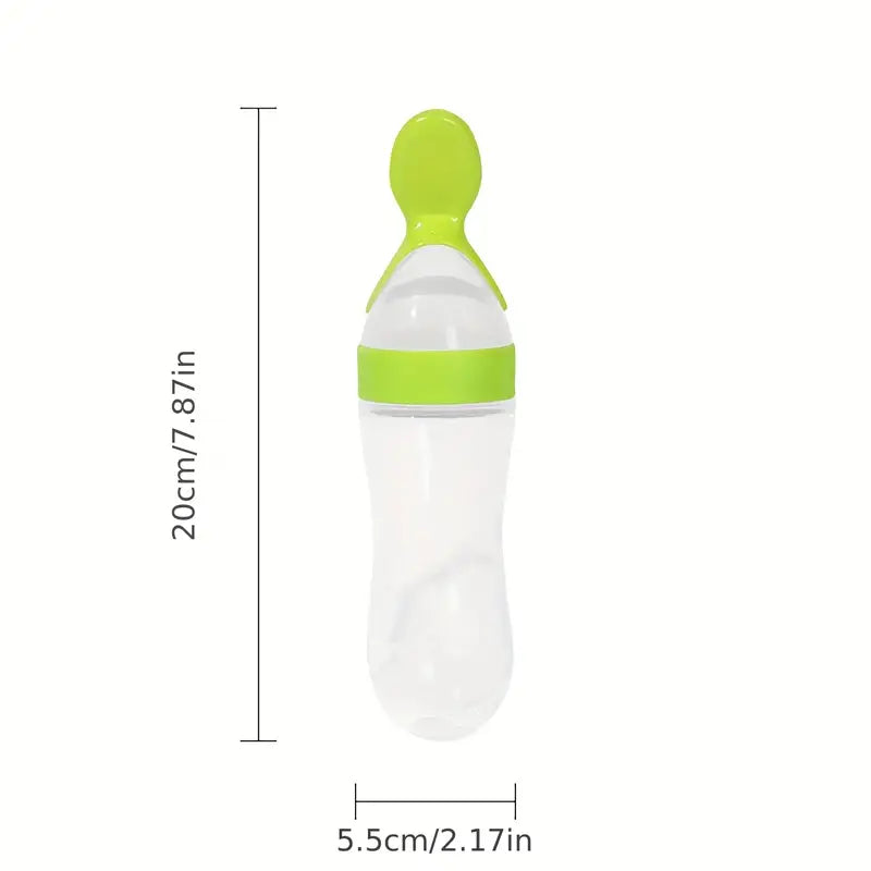 NutriBebé™- Tetero Cuchara En Silicona