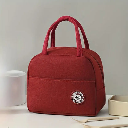 Lonchera Térmica de Tela Oxford | Bolsa Aislante Portátil