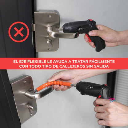 PowerDrive™ | Destornillador Eléctrico Recargable