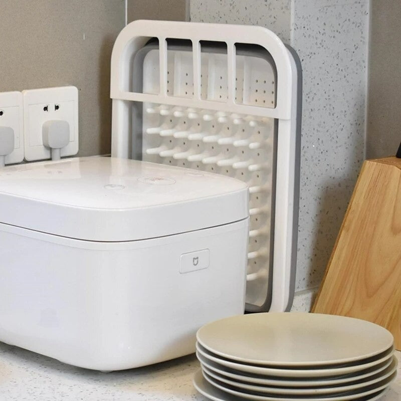 ESCURRIDOR DE PLATOS PLEGABLE🧼