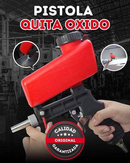 PISTOLA PULVERIZADORA QUITA ÓXIDO
