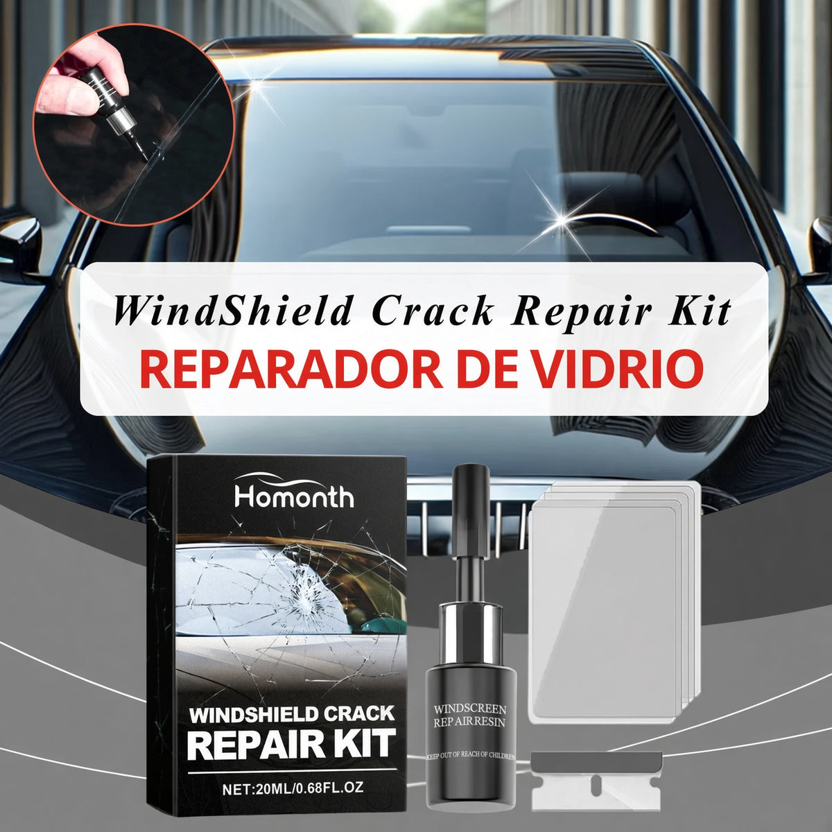 Reparador de Vidrios NanoGlass®