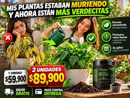 Viresta Original Revitalizador De Suelo