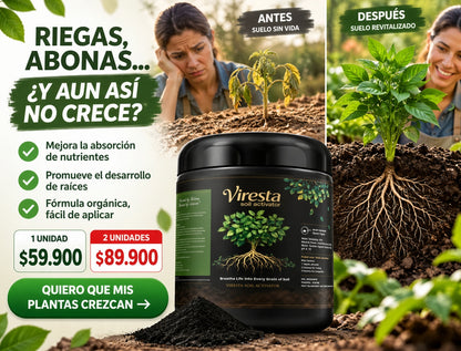 Viresta Original Revitalizador De Suelo
