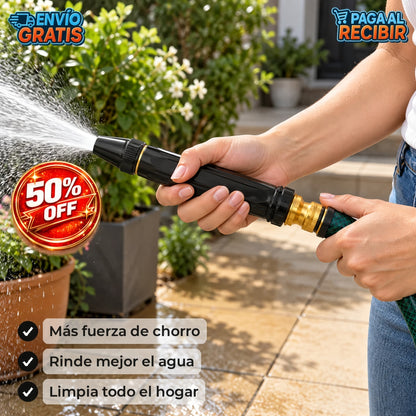 JetFlow™ 💦 - Pico manguera alta presión 🚿