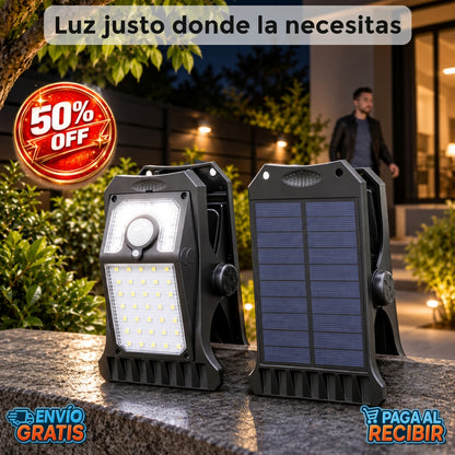 LumiClip™ ☀️ - Luz solar con sensor 💡