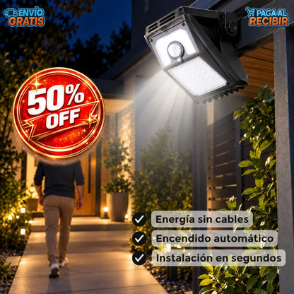 LumiClip™ ☀️ - Luz solar con sensor 💡