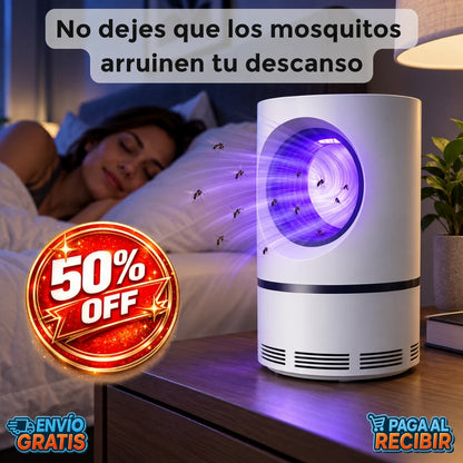 VioletTrap™ 💜 - Lámpara UV antimosquitos 💡