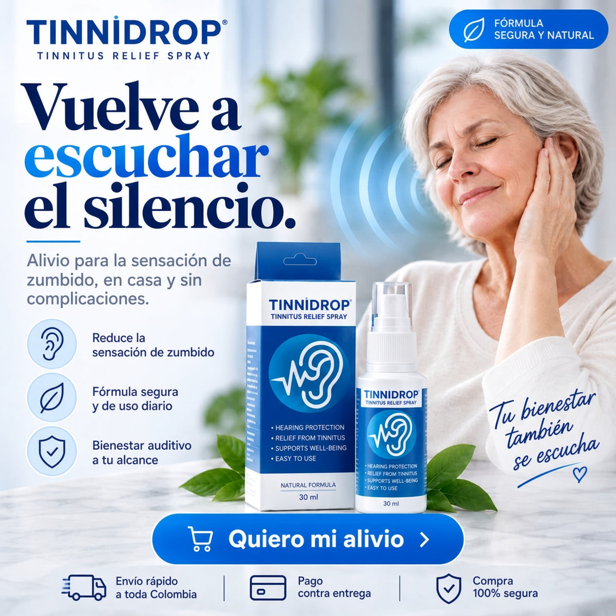 Tinnidrop - Spray para Oídos