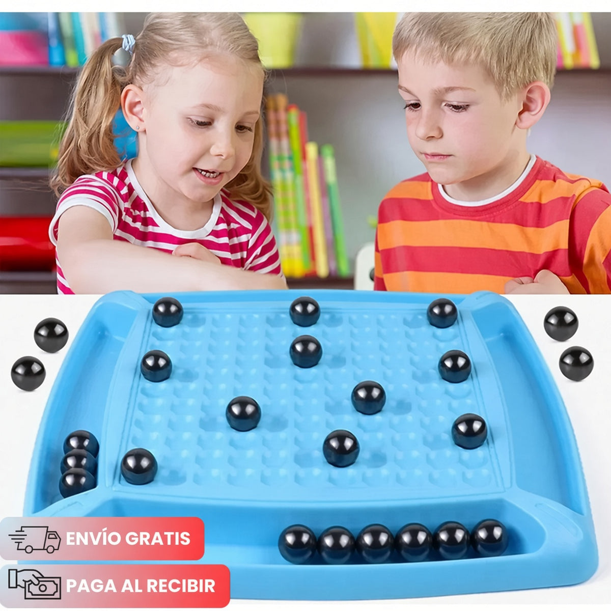 MagnaChess™ Juego de Estrategia Magnético Familiar