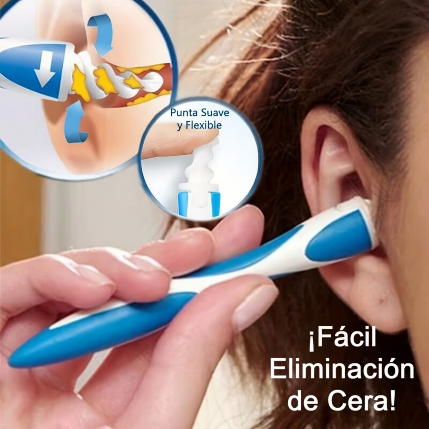 Spiraclean® - Kit Limpiador De Oidos Espiral