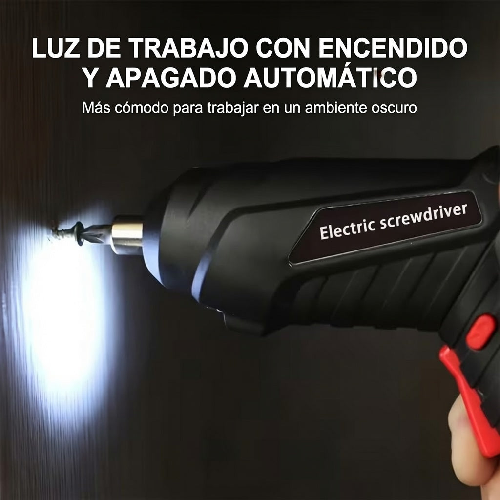 PowerDrive™ | Destornillador Eléctrico Recargable