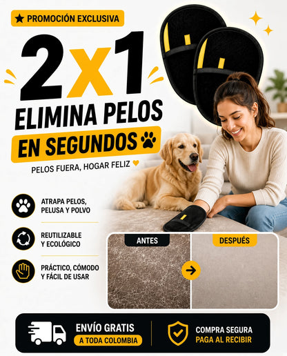 Guante Atrapa Pelo