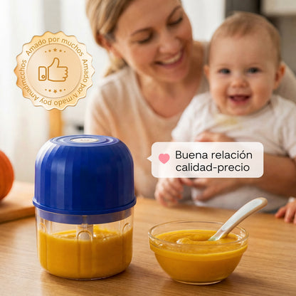 Mini Picadora Eléctrica de Alimentos Eficiente e Inalámbrica