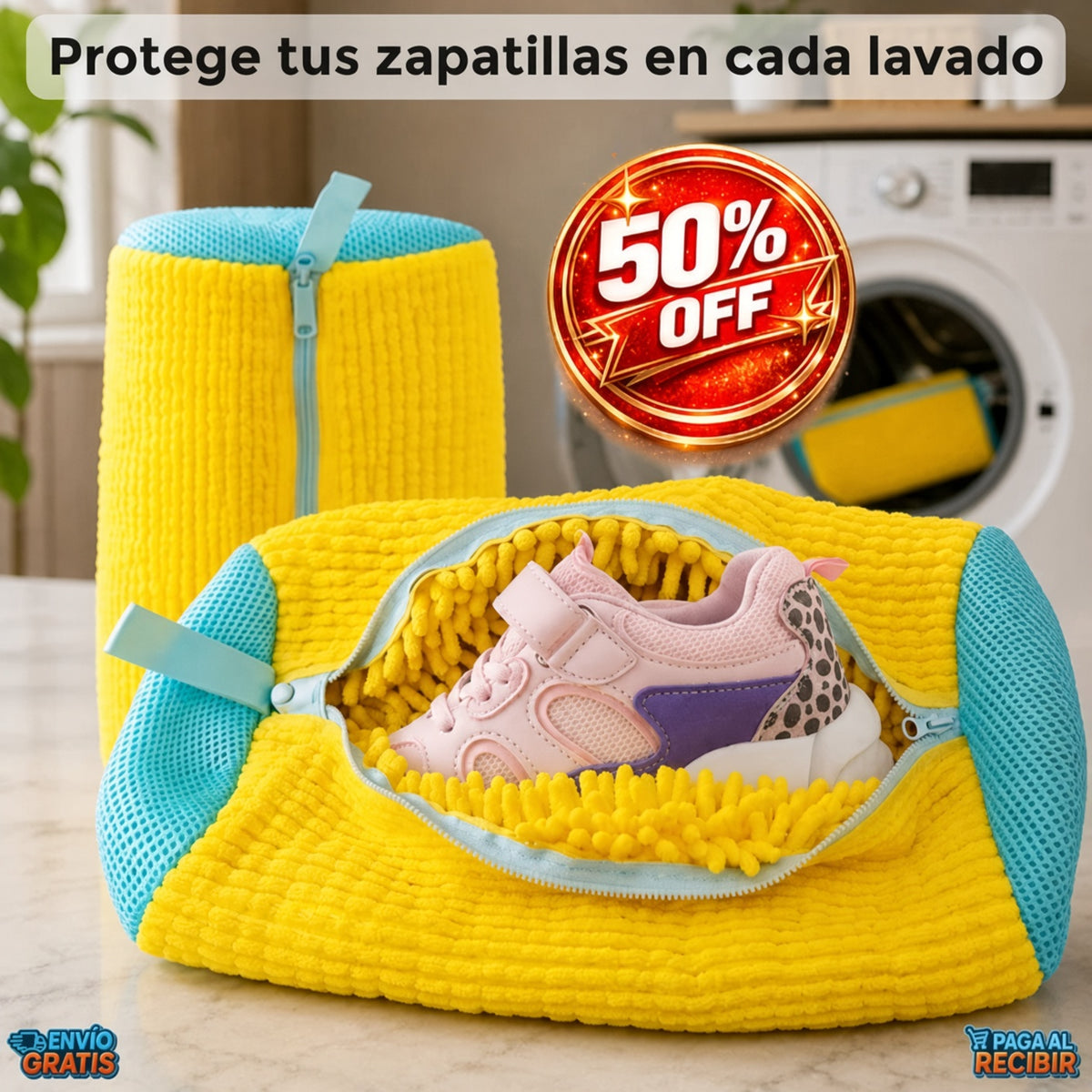 WashShoe™ 👟 - Bolsa para lavar zapatos ✨