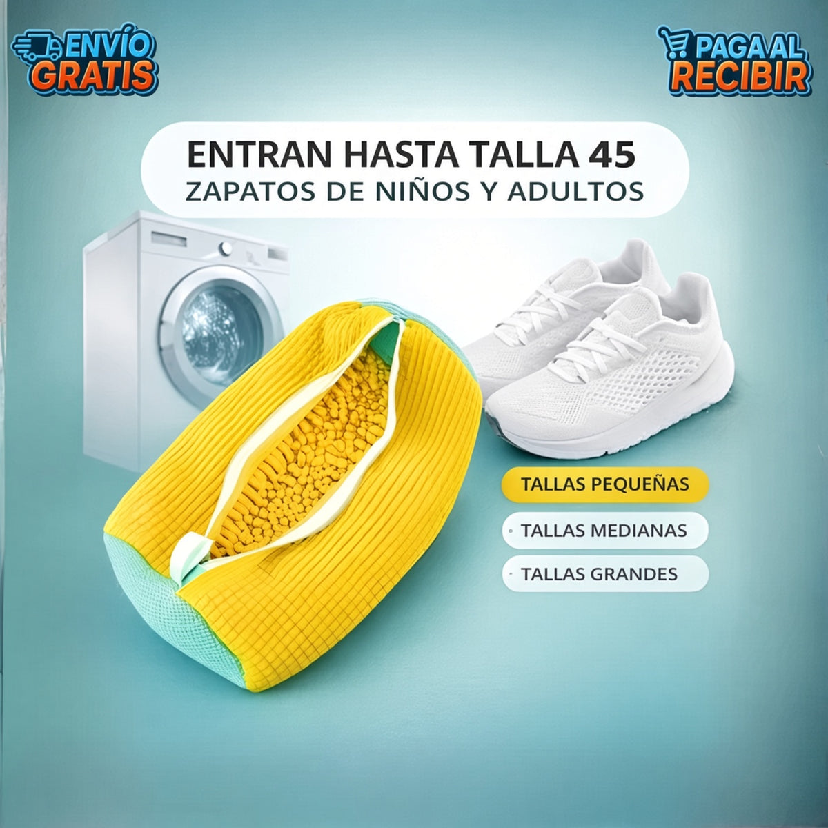 WashShoe™ 👟 - Bolsa para lavar zapatos ✨