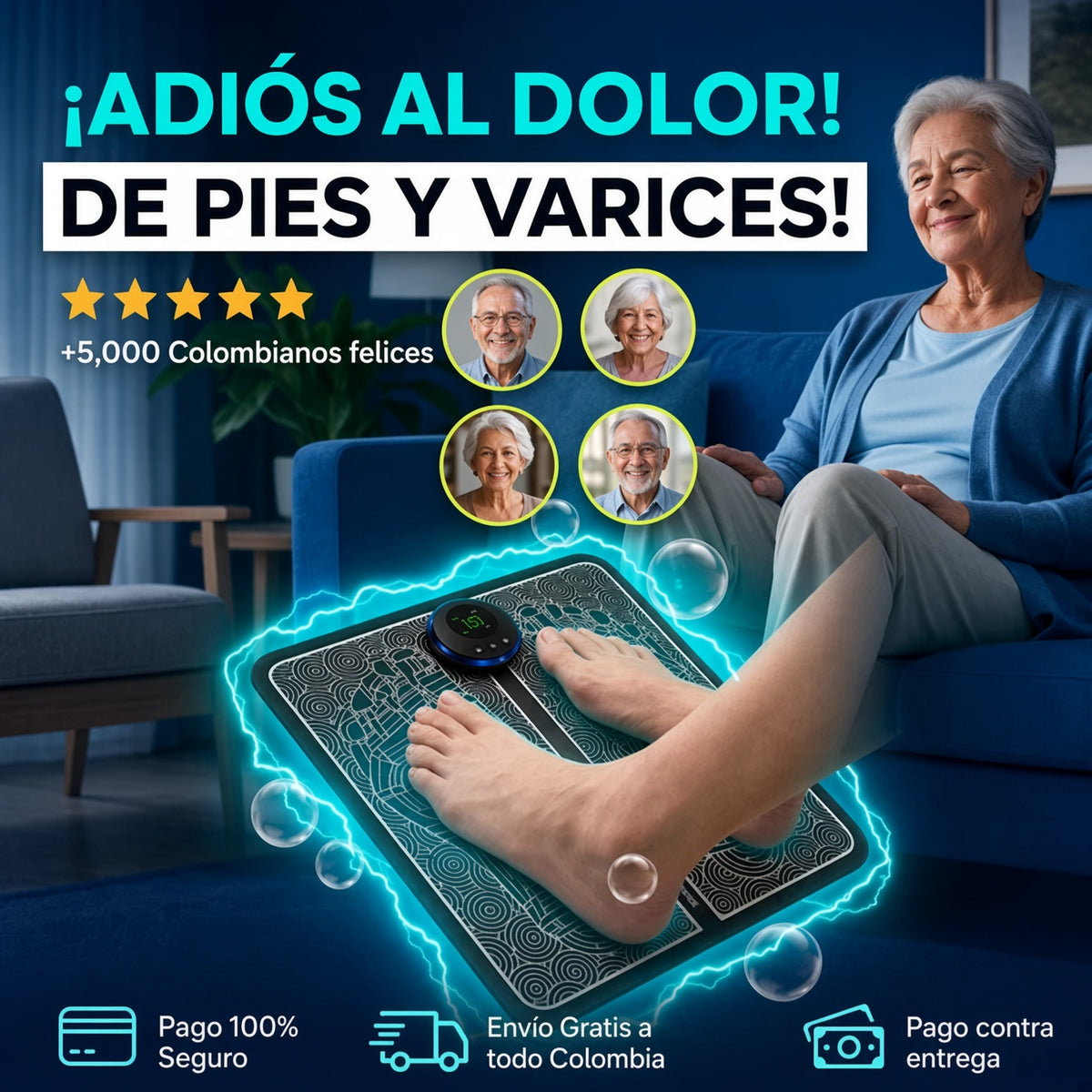 Masajeador Estimulador De Pies