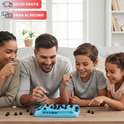 MagnaChess™ Juego de Estrategia Magnético Familiar