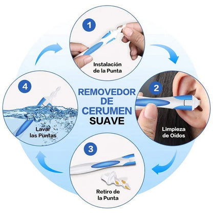 Spiraclean® - Kit Limpiador De Oidos Espiral