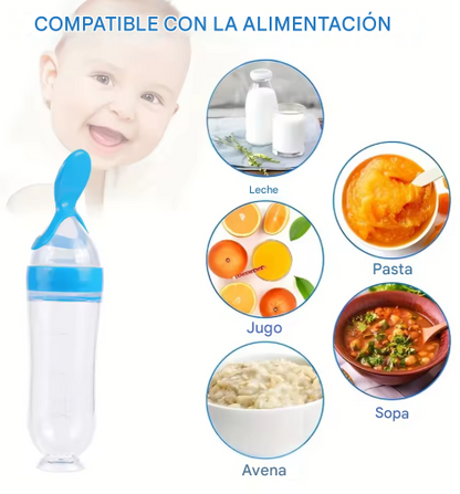 Tetero Cuchara de Silicona