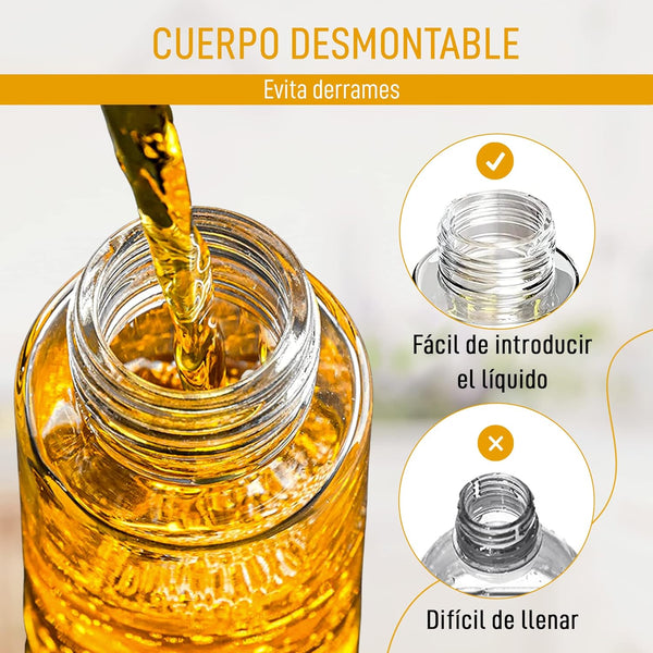 Spray Oil Control™- Dispensador para cocinar con menos aceite