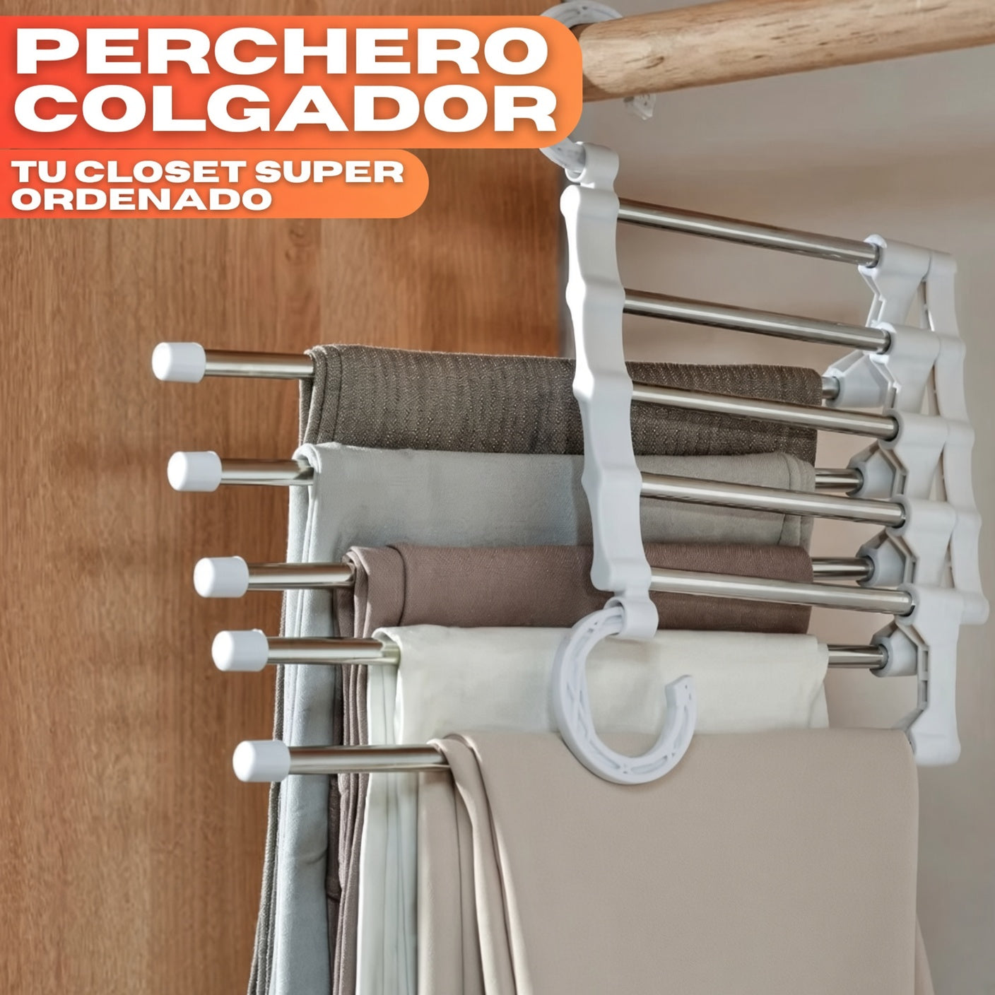Perchero Colgador | Tu Closet Deja de ser un Caos