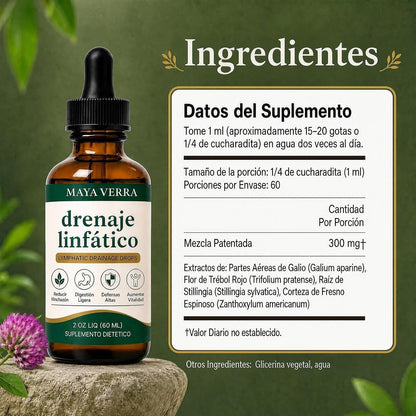 Gotas de Drenaje Linfático y Bienestar Corporal